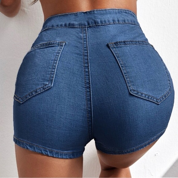 Denim Shorts - Picture 3 of 6